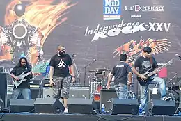 Bhayanak Maut performing at the 2010 Independence Rock XXV