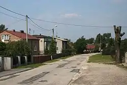 Road in the village