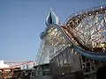 The first drop.