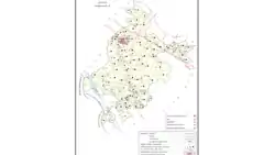 Map showing Magrayar (#673) in Bighapur CD block