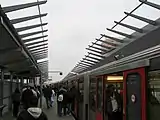 Platform under construction