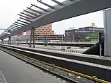 Platform under construction