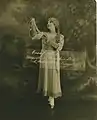 Santa Biondo as Marguerite in "Faust" with the San Carlo Opera Company.