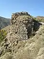 One of the original standing walls of the castle.