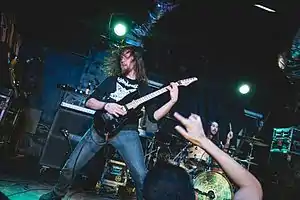 Black Fast live in 2016.