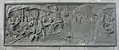 Panel on plinth of a sea battle