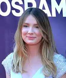 Blanche during Eurovision Song Contest 2017 opening ceremony