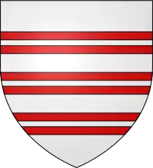De Barry family: three bars gemelles
