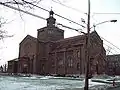 Blessed Trinity Roman Catholic Church-East Side View, December 2009