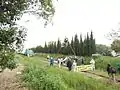 Uranium train blocade in Narbonne in April 2017