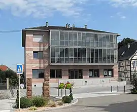The town hall in Blotzheim