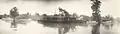 Boats in Buffalo Bayou in 1910