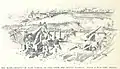 The bombardment as seen from the "mound battery" at the south end of the fort