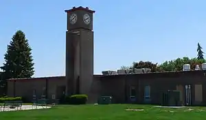 Boone County Courthouse in Albion