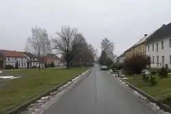 Centre of Borotín
