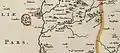 Bounwoode and Bounn Mill in 1654, as shown on the Blaeu Atlas of Scotland