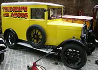Mock-vintage T & A van
