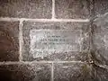 Inscribed stone for Ada Ellen Roberts