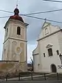 Church of the Conversion of Saint Paul, a historic centre of the Hussite Moravian Church in Brandýs nad Labem-Stará Boleslav, Central Bohemian Region.