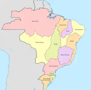 Brazil in 1750