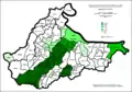 Share of Bosniaks in Brčko by settlements 1981
