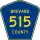 County Road 515 marker