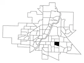 Brevoort Park location map