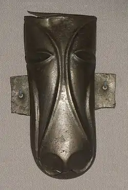 Bronze mount in British "Disney style", 10&nbsp;cm high, 1st century AD