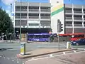 Entrance to the old bus station