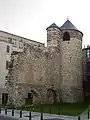The Aneessens Tower or Angle Tower, outside view