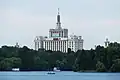 The former Casa Scînteii "I. V. Stalin"