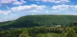 Buck Mountain in the township