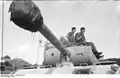 Panther tank mantlet