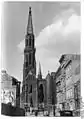 The ruins of St Peter's Church, 1951