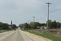 Panorama of Burnett looking north on WIS 26