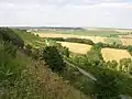 View from SE towards North