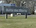 City welcome sign