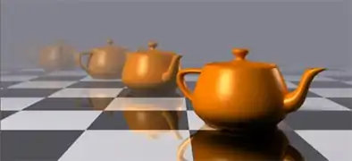 Example of distance fog