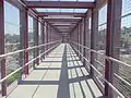 Bridge to the eastbound platform.