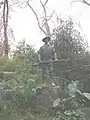 A statue honoring those who served in the Spanish–American War