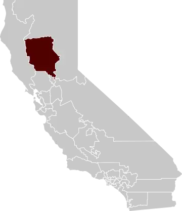 Map of the district