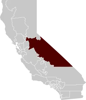 Map of the district