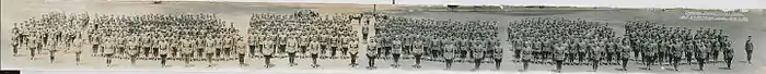 Canadian Expeditionary Force, 186th O.S. Battalion, London, Ontario, June 21, 1916. No. 350 (HS85-10-32552)