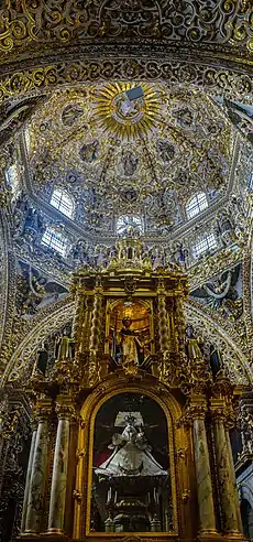 Chapel of the Rosario in Puebla City