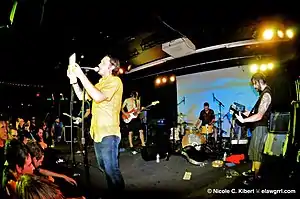 Cap'n Jazz onstage