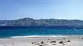 a Strait of Messina view from Capo Peloro.