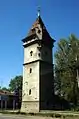 The castle's water tower