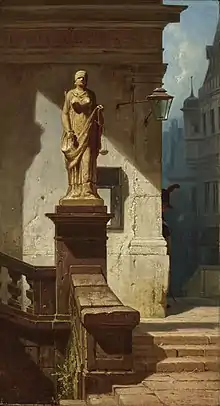 Justitia (Spitzweg)&nbsp;[de], Carl Spitzweg, 1857