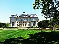 Carolands Chateau: West Façade from the gardens in the Morning Sun 2013