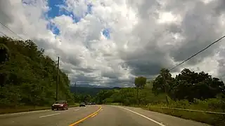 PR-149 in Coto Sur barrio